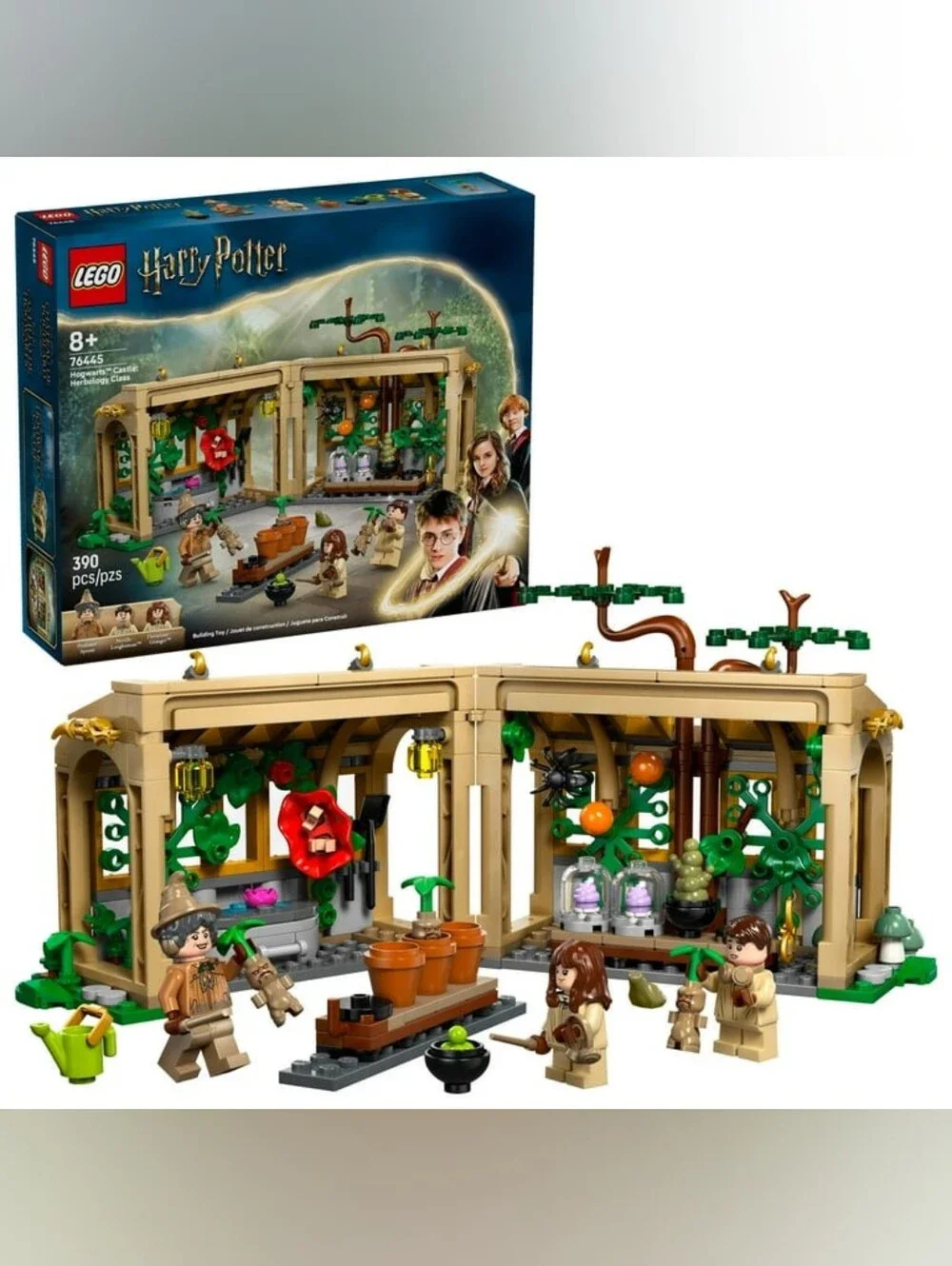 NIB LEGO Harry Potter Hogwarts Castle Herbology Class 76445 Set- Warner Bros HTF